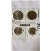 Image 2 : 4 coins: costa rica, hong kong,austrailia and canadian 5 dollar
