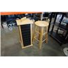 Image 1 : Rotating chelsea display rack and stool