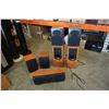 Image 1 : ATHENA 5 SPEAKER SET - 2 POWERED FLOOR SPEAKERS