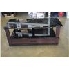 Image 1 : MODERN GLASS TV STAND