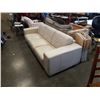 Image 2 : WHITE LEATHER SOFA