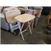 Image 2 : Set of 4 tv trays with stand