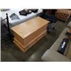 Image 2 : CEDAR LINED TRUNK WITH 3 DRAWERS