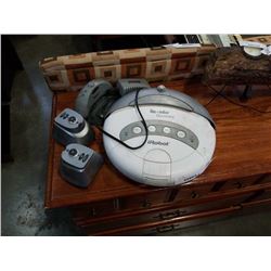 Irobot roomba discovery with charge cord, doocking station and 2 extended life virtual wall unitsv
