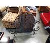 Image 1 : VINTAGE METAL FIREPLACE SCREEN
