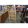 Image 1 : WICKER SHELF - APPROX 55 INCHES TALL