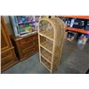 Image 2 : WICKER SHELF - APPROX 55 INCHES TALL