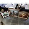 Image 1 : 3 PAINTINGS - 2 OIL ON CANVAS