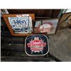 Image 1 : 2 MIRRORED ADVERTS AND ADVERT - WATNEY COMBE RED, KEY LAGER AND SCHMIDT BEER