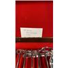 Image 2 : 32 PIECES SILVER CUTLERY AND SERVING PIECES ALL STAMPED 800 SILVER