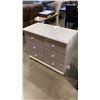 Image 2 : WHITE 6 DRAWER DRESSER