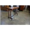 Image 2 : ANTIQUE SOFA TABLE - NEEDS REPAIR
