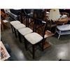 Image 2 : 4 BAR STOOLS