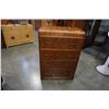 Image 2 : 4 DRAWER WATERFALL CHEST OF DRAWERS