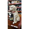 Image 2 : DOG FIGURE WITH LANTERN