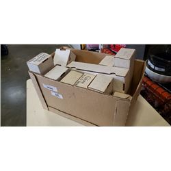 BOX OF SPORTS CARDS IN BOXES