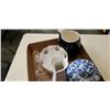 Image 2 : VITNAGE POTTERY JUG, GINGER JAR, ART GLASS WINE BOTTLE
