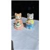 Image 2 : TRAY OF PERFUME, AVON CAT CREAM AND SUGAR, CHINA PLATES