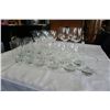 Image 2 : LOT OF GLASS AND STEMWARE