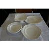 Image 1 : LOT OF MADE IN ITALY WHITE SERVING PLATERS AND DISHES