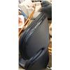 Image 3 : BLACK LEATHER OFFICE CHAIR-VISIBLE WEAR ON TOP