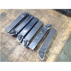(6) Misc 1" Indexable Lathe Tool Holders