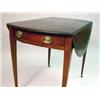 Image 2 : A GEORGE III MAHOGANY PEMBROKE TABLE