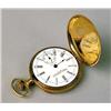 Image 2 : A 14K YELLOW GOLD HUNTER CASE WALTHAM P