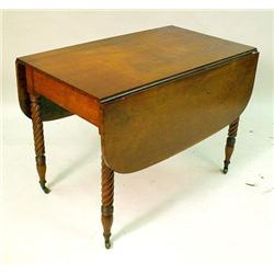 A QUEEN ANNE FIGURED MAPLE SLANT FRONT 