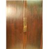 Image 3 : A BROWN PAINTED PINE AND ELMWOOD TAPERE