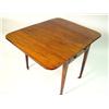 Image 2 : A GEORGE III INLAID MAHOGANY PEMBROKE T
