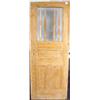 Image 2 : A PAIR OF TURNED AND JOINED PINE DOORS