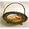 Image 1 : AN ENAMEL DECORATED, HAND PAINTED, PARC