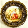 Image 2 : AN ENAMEL DECORATED, HAND PAINTED, PARC