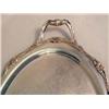 Image 2 : A SILVER PLATED OVAL DOUBLE HANDLED TRA
