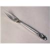 Image 1 : A GEORG JENSEN STERLING SILVER TWO TINE