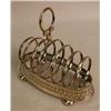Image 2 : TWO SILVER PLATED TOAST RACKS