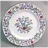 Image 2 : A PARTIAL POLYCHROME AND FLOWER DECORAT