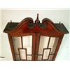 Image 2 : A GEORGE III STYLE MAHOGANY HANGING CAB