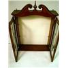 Image 3 : A GEORGE III STYLE MAHOGANY HANGING CAB