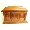 Image 2 : A VICTORIAN ARCHITECTURAL OAK SAFE BOX