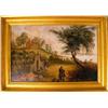 Image 1 : A FRAMED OIL ON CANVAS