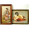 Image 1 : TWO FRAMED NEEDLEWORK PICTURES