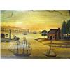 Image 2 : A FRAMED OIL ON BOARD