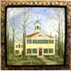 Image 1 : A FRAMED OIL ON CANVAS