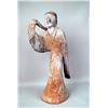 Image 1 : A PAINTED POTTERY "LONG SLEEVE" DANCING