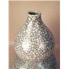 Image 2 : A RAKU GLAZED DOUBLE GOURD VASE