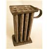 Image 3 : A GROUP OF THREE TOLE CANDLE MOLDS
