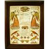 Image 1 : A POLYCHROME DECORATED PRINTED FRAKTUR