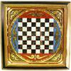 Image 1 : AN EGLOMISE POLYCHROME GAME BOARD